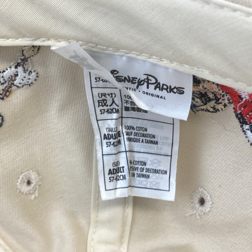 Walt Disney Parks Classic Collection Mickey Mouse Steamboat Willie Hat Cap Adult - Picture 6 of 7